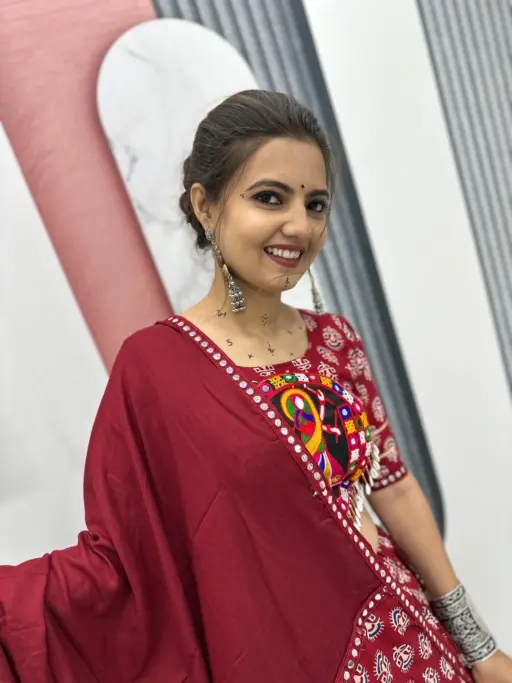 Rama Export RE-256 Pure Cotton Wholesale Navratri Lehenga Choli Collection - Image 3