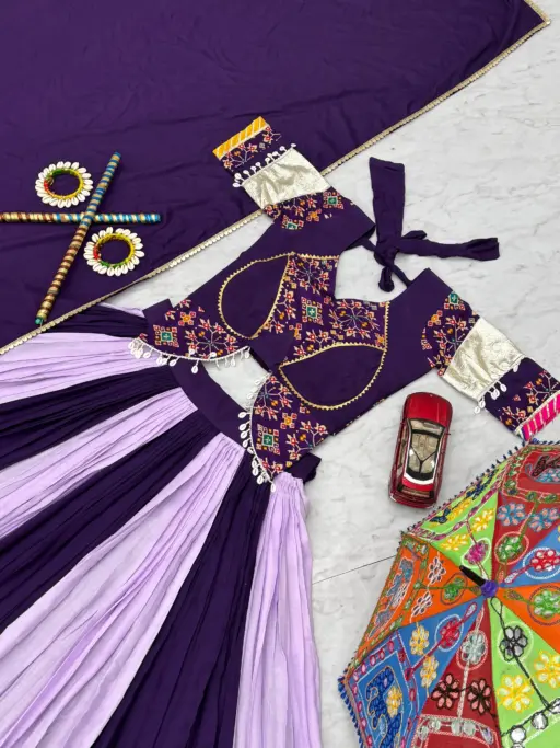Rama Export 262 Pure Cotton Wholesale Navratri Special Lehenga Choli Collection - Image 9