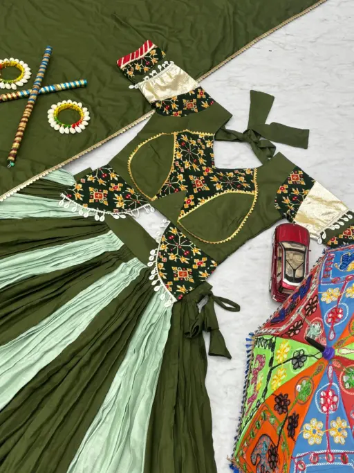 Rama Export 262 Pure Cotton Wholesale Navratri Special Lehenga Choli Collection - Image 14