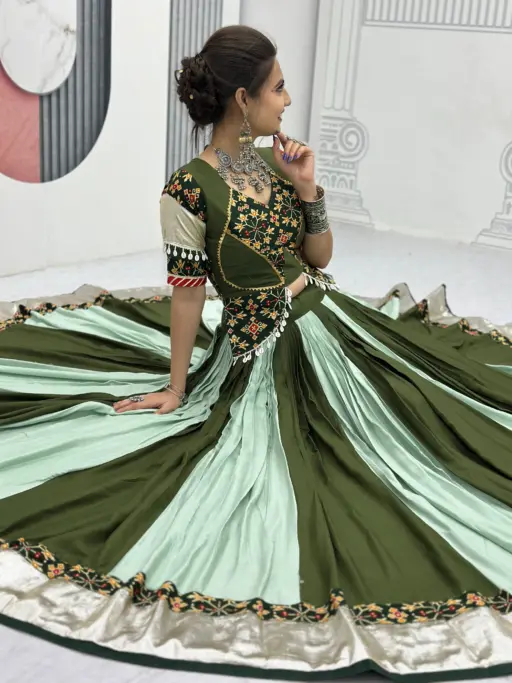 Rama Export 262 Pure Cotton Wholesale Navratri Special Lehenga Choli Collection - Image 5