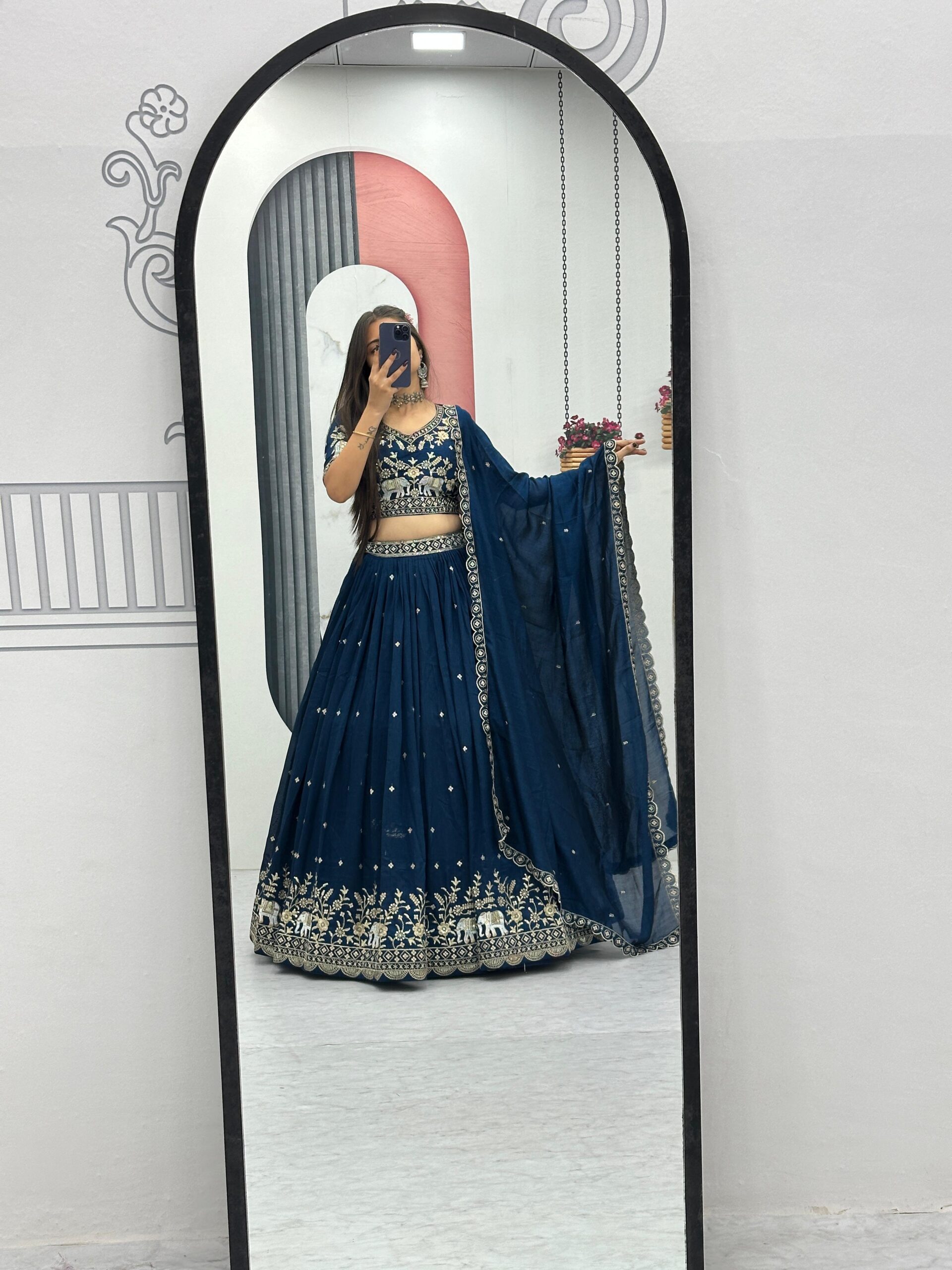 Rama Export 285 Vichitra Silk Wholesale Fancy Lehenga Choli Collection - Image 14