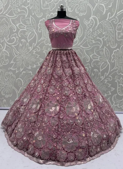 Anjani Art 2889A Net Wholesale Designer Lehenga Choli Collection - Image 2