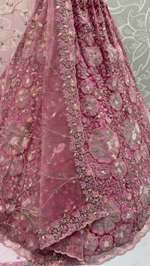 Anjani Art 2889A Net Wholesale Designer Lehenga Choli Collection - Image 5