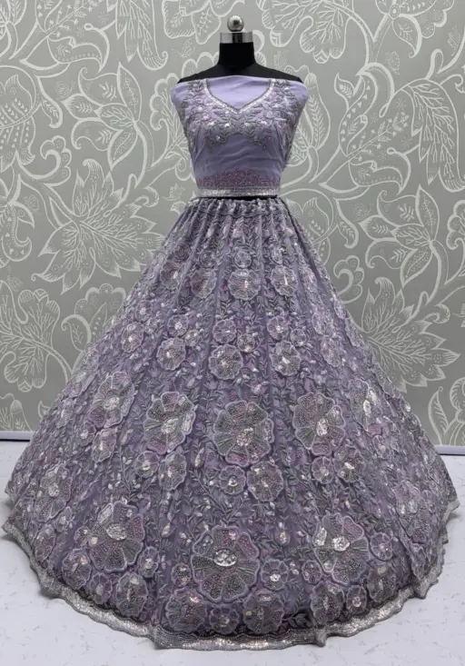 Anjani Art 2889D Net Wholesale Designer Lehenga Choli Collection - Image 2