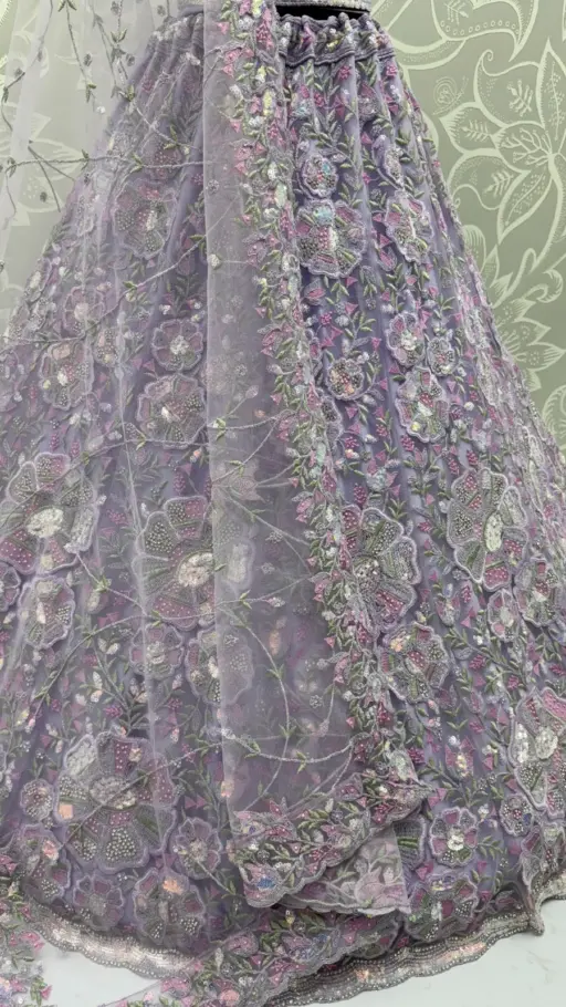 Anjani Art 2889D Net Wholesale Designer Lehenga Choli Collection - Image 4