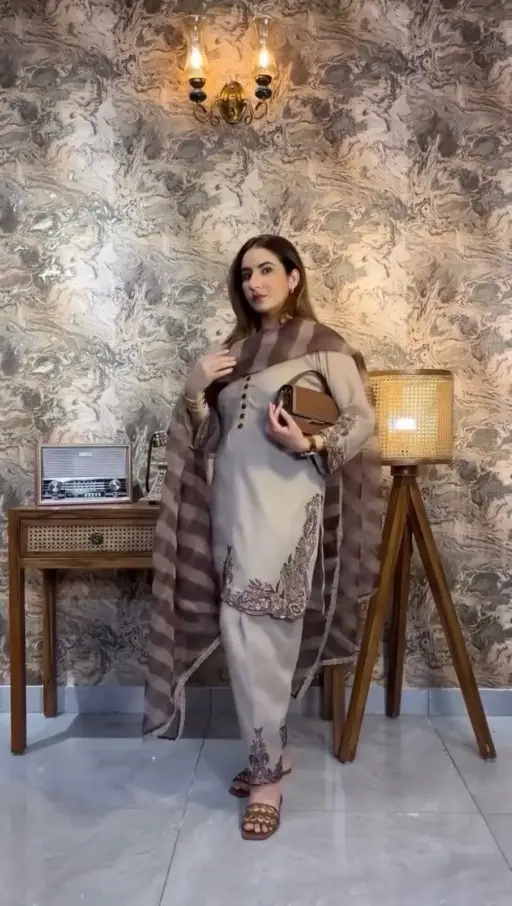 Rama Export 3127 Faux Georgette Wholesale Readymade Farshi Suit Collection - Image 3