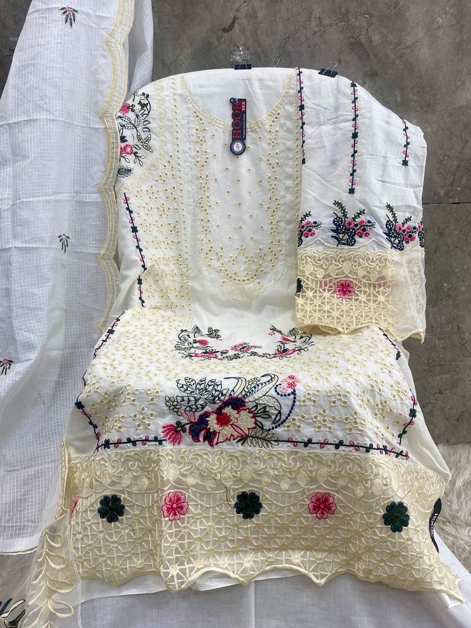 Hoor Tex H-32 Heavy Cotton Wholesale Pakistani Suit Collection - Image 3