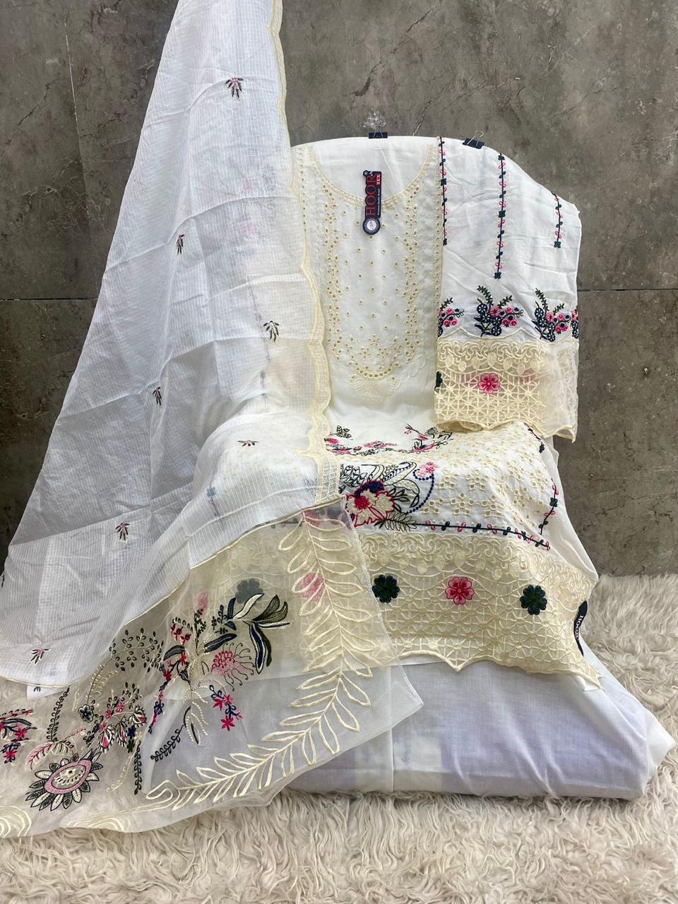 Hoor Tex H-32 Heavy Cotton Wholesale Pakistani Suit Collection - Image 4