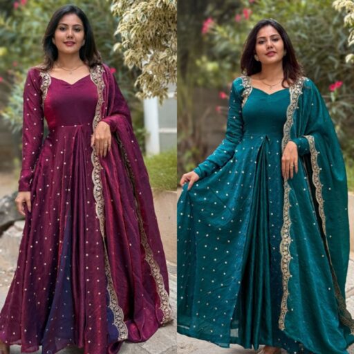 Rama Export 516 Fandy Silk Wholesale Designer Party Wear Gown Collection - Image 11