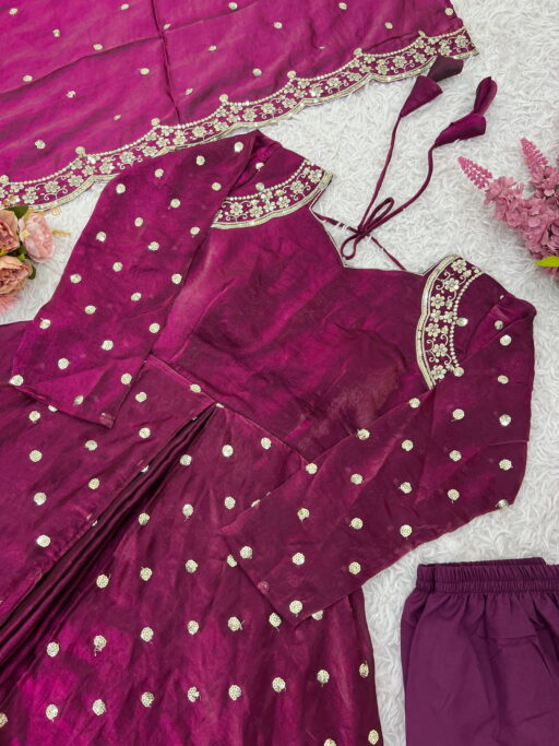 Rama Export 516 Fandy Silk Wholesale Designer Party Wear Gown Collection - Image 5