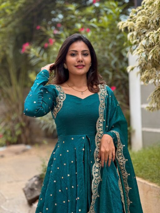 Rama Export 516 Fandy Silk Wholesale Designer Party Wear Gown Collection - Image 7