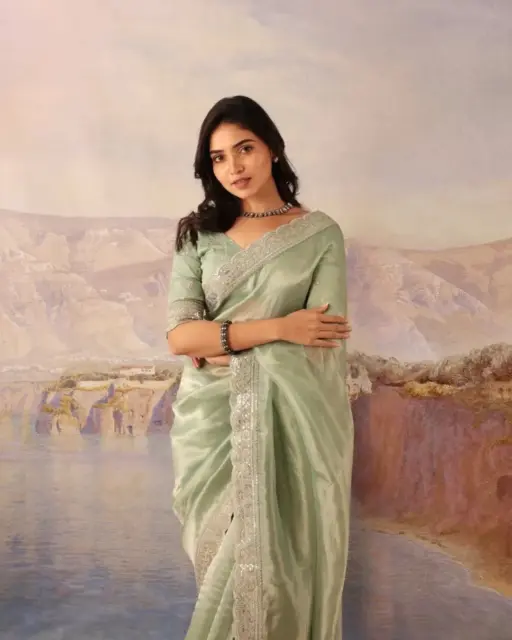 Rama Export RE -601 Soft Jimi chu Silk Wholesale Fancy Saree Collection - Image 7