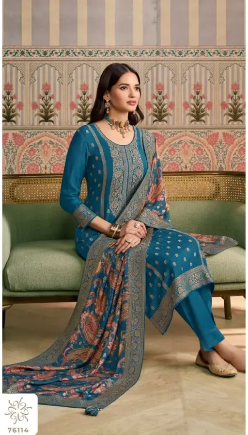 Vinay Kervin Ananta Vol 2 Viscose Pashmina Wholesale Winter Salwar Suits Collection - Image 6