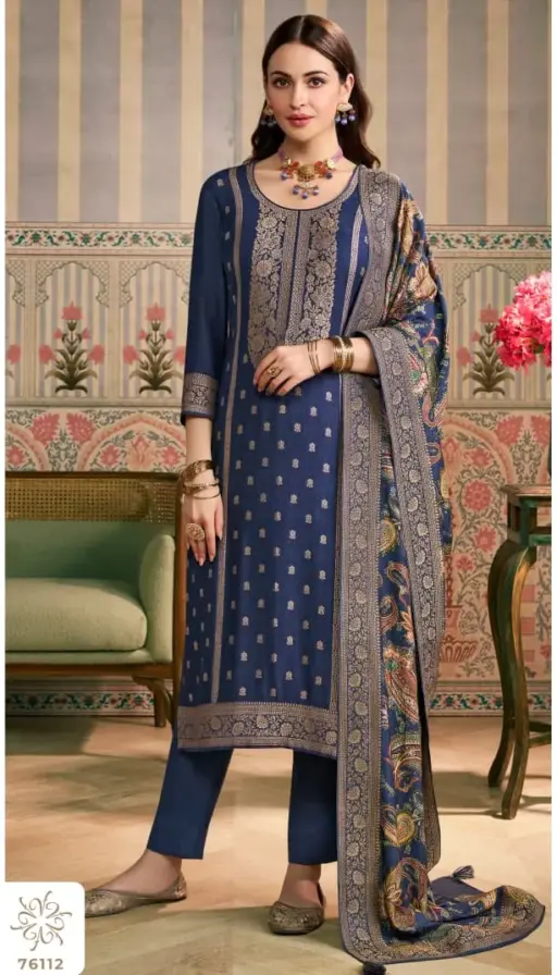 Vinay Kervin Ananta Vol 2 Viscose Pashmina Wholesale Winter Salwar Suits Collection - Image 3