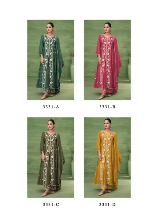Vamika™️ Ashima Vol 1 Heavy Blooming Georgette Wholesale Designer Readymade Suit Collection - Image 7