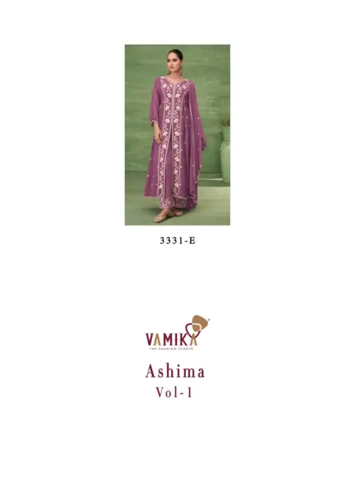 Vamika™️ Ashima Vol 1 Heavy Blooming Georgette Wholesale Designer Readymade Suit Collection - Image 8