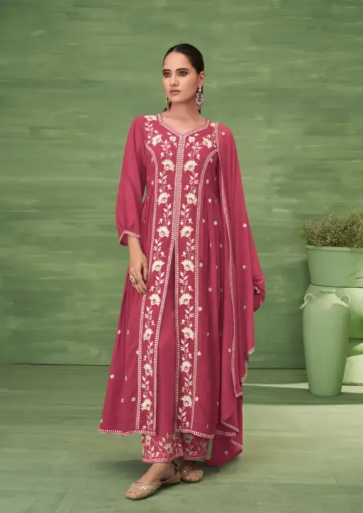 Vamika™️ Ashima Vol 1 Heavy Blooming Georgette Wholesale Designer Readymade Suit Collection - Image 3