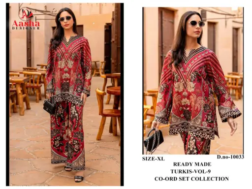 Aasha Turkis Vol 9 Modal Print Wholesale Co Ord Set Collection - Image 4
