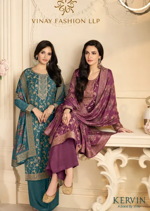 Vinay Kervin Ananta Viscose Pashmina Wholesale Winter Salwar Suits Collection