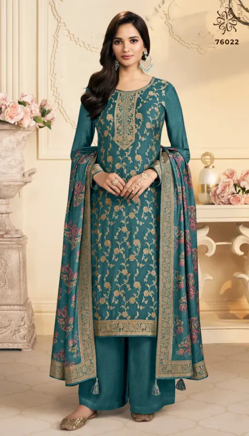 Vinay Kervin Ananta Viscose Pashmina Wholesale Winter Salwar Suits Collection - Image 3
