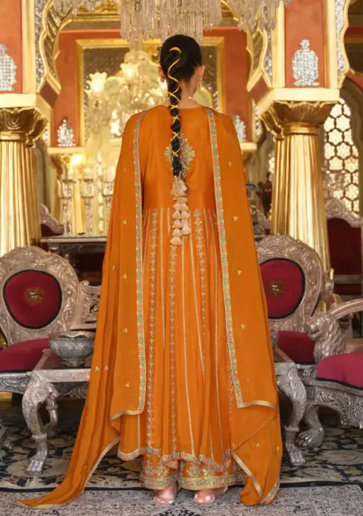 Eba Lifestyle Barbie 5 Heavy Chinon Wholesale Designer Party Wear Readymade Collection - Image 9