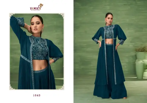 Vamika™️ Celebrity Vol 5 Pure Bsy Fiona Wholesale Fancy Lehenga Choli and Koti Collection - Image 2