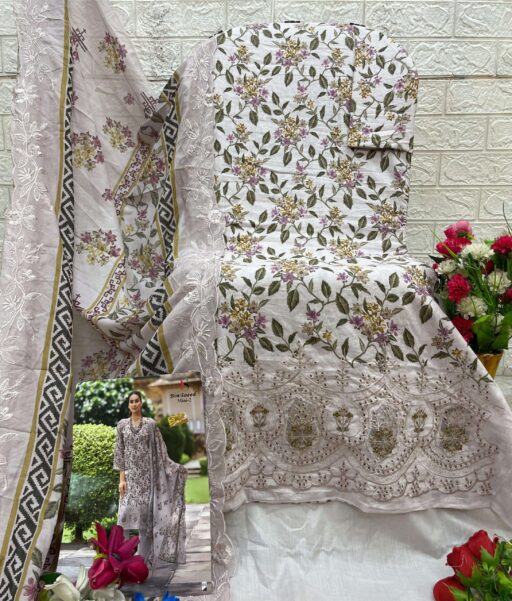 Deepsy Bin Saeed Mini Lawn Collection Vol 2 Pure Cotton Wholesale Pakistani Suit Collection - Image 11