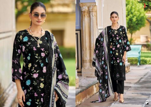 Deepsy Bin Saeed Mini Lawn Collection Vol 2 Pure Cotton Wholesale Pakistani Suit Collection - Image 12