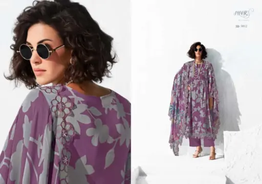 Kimora Heer Icon 3 Burberry Digital Print Wholesale Designer Salwar Suit Collection - Image 2