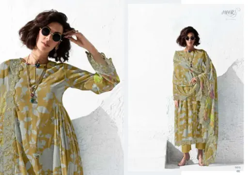 Kimora Heer Icon 3 Burberry Digital Print Wholesale Designer Salwar Suit Collection - Image 7