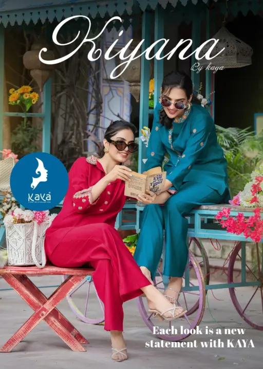 Kaya Kiyana Vertican Wholesale Casual Wear Co-Ord Set Collection