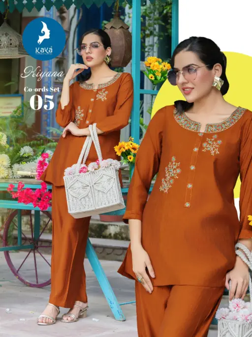 Kaya Kiyana Vertican Wholesale Casual Wear Co-Ord Set Collection - Image 4