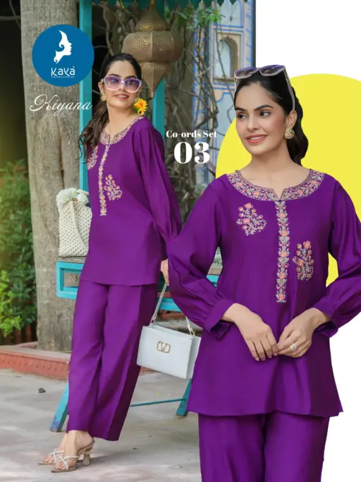 Kaya Kiyana Vertican Wholesale Casual Wear Co-Ord Set Collection - Image 6
