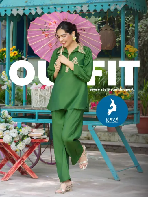 Kaya Kiyana Vertican Wholesale Casual Wear Co-Ord Set Collection - Image 8