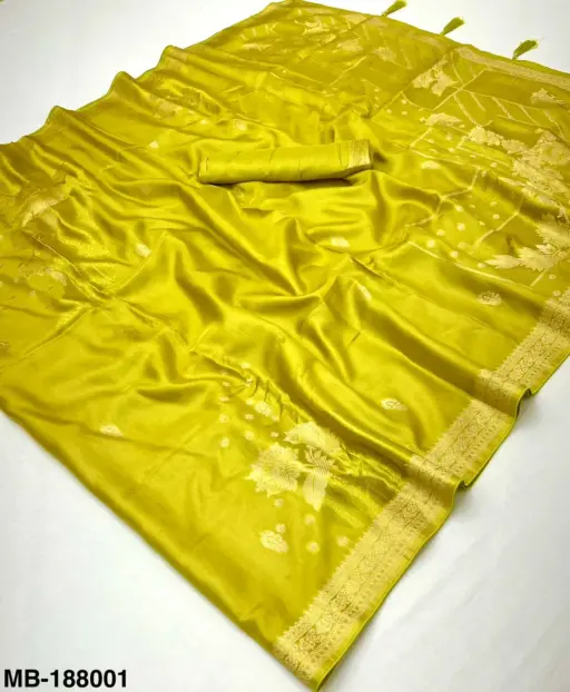 Rajyog Masaba Pure Viscous Zari Weaving Silk Wholesale Saree Collection - Image 2