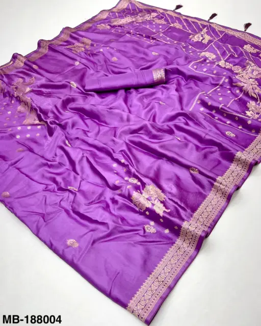 Rajyog Masaba Pure Viscous Zari Weaving Silk Wholesale Saree Collection - Image 8
