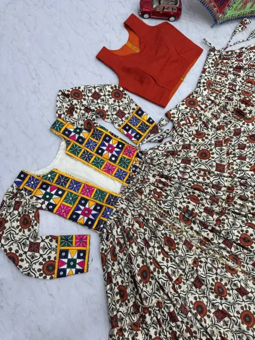 Rama Export N33 Pure Cotton Wholesale Navratri Special Lehenga Choli Collection - Image 7