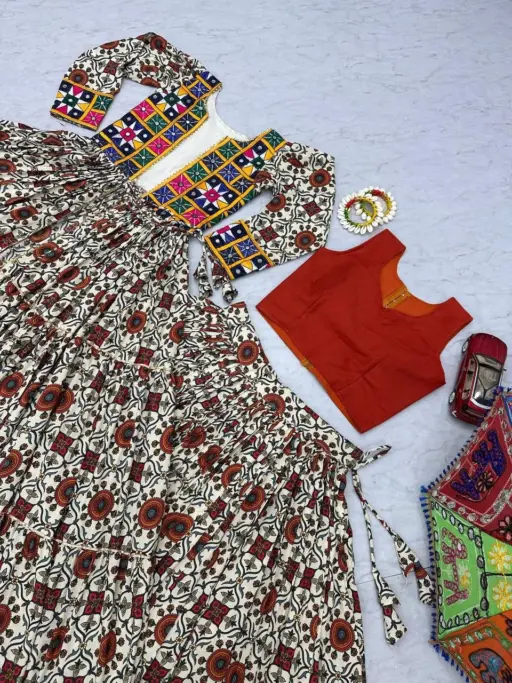 Rama Export N33 Pure Cotton Wholesale Navratri Special Lehenga Choli Collection - Image 9