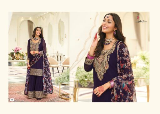 Eba Lifestyle Nidhi Organza Embroidery Wholesale Designer Readymade Suit Collection - Image 5
