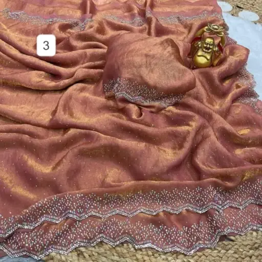 Rama Export RE-02 Space Silk Wholesale Fancy Sarees Collection - Image 3