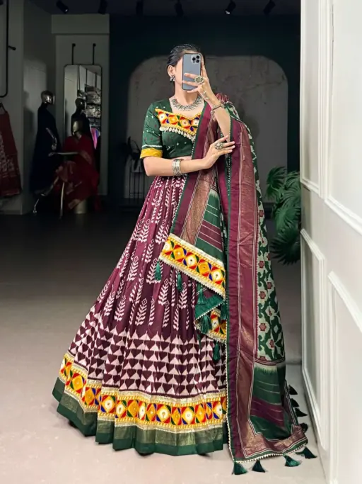 Rama Export RE- 06 Tasar Silk Wholesale Navratri Chaniya Choli Collection