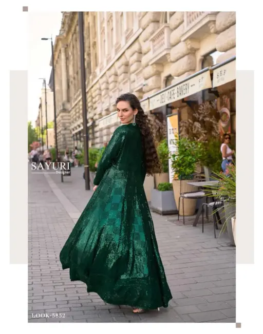 Sayuri Rubal Real Premium Georgette Wholesale Indo Western Collection - Image 7