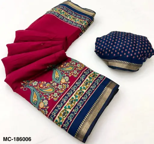 Rajyog Mul Cotton With Kashmiri Printed Wholesale Saree Collection - Image 12