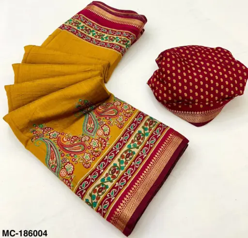 Rajyog Mul Cotton With Kashmiri Printed Wholesale Saree Collection - Image 10