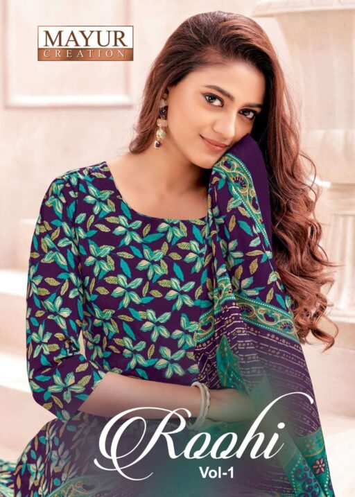 Mayur Roohi Vol 1 Pure Cotton Wholesale Dress Material Collection