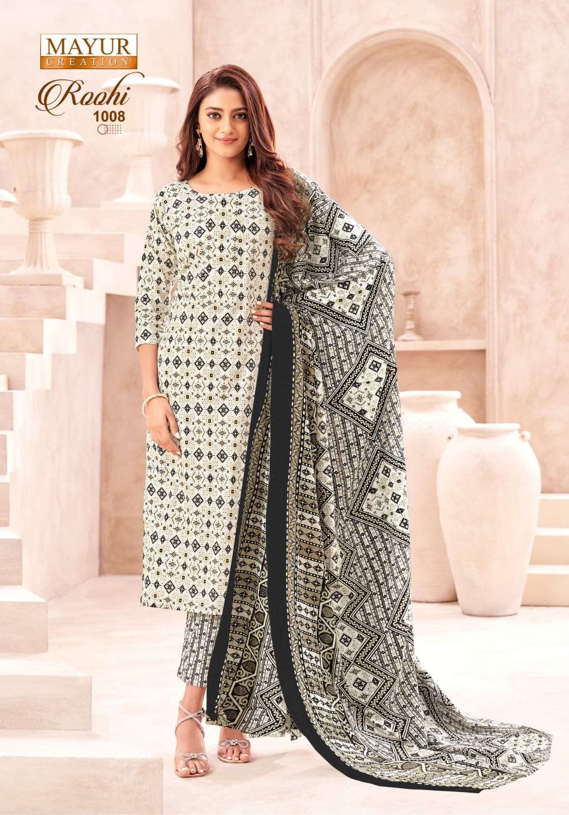 Mayur Roohi Vol 1 Pure Cotton Wholesale Dress Material Collection - Image 11