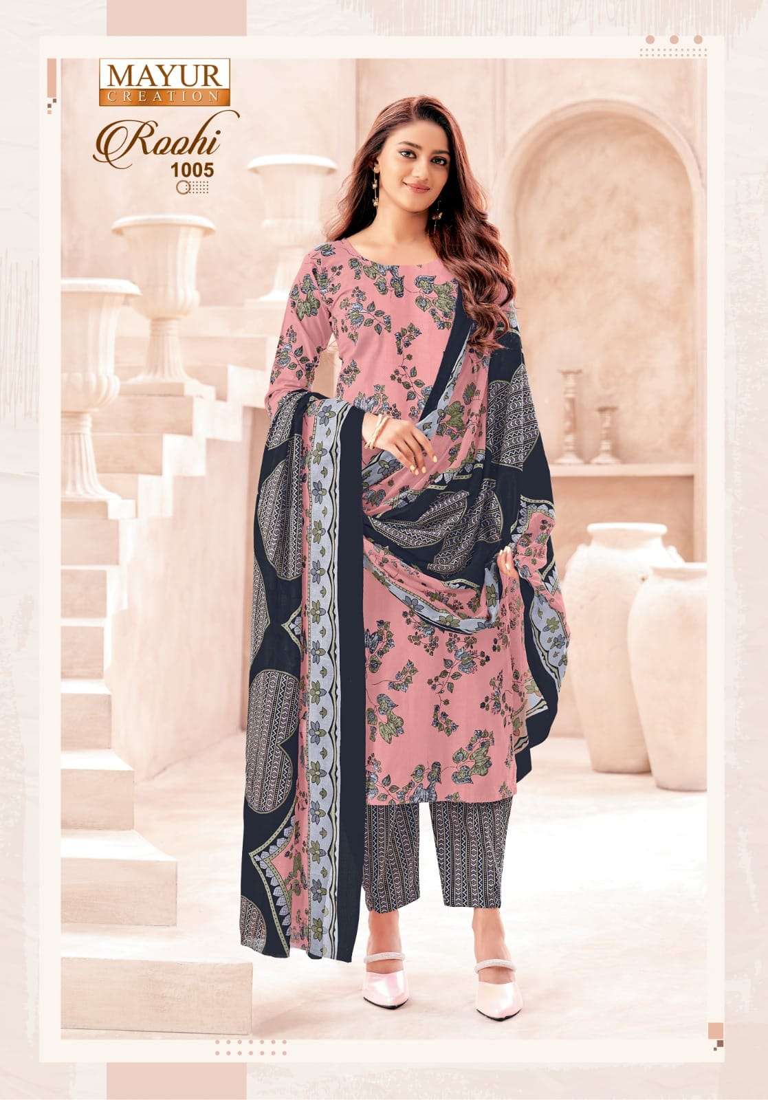 Mayur Roohi Vol 1 Pure Cotton Wholesale Dress Material Collection - Image 6