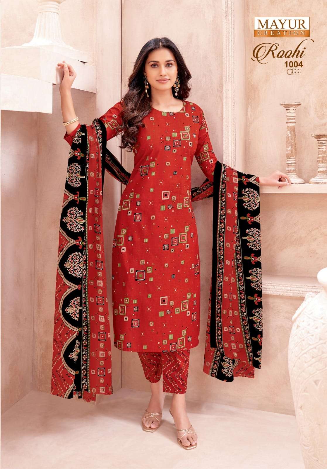 Mayur Roohi Vol 1 Pure Cotton Wholesale Dress Material Collection - Image 7