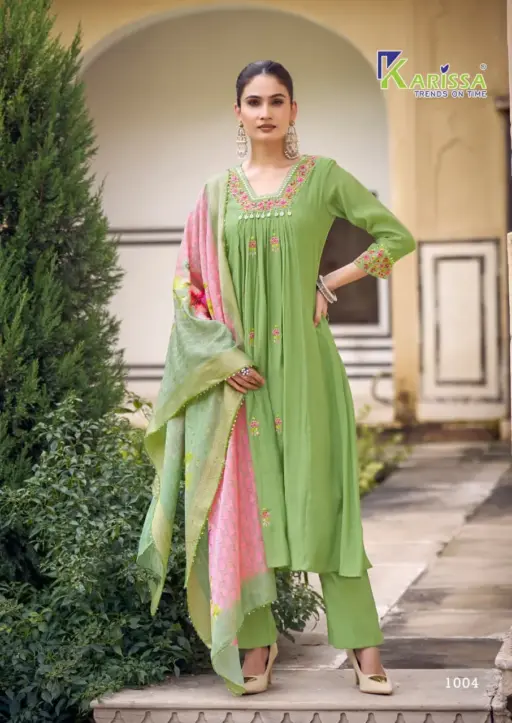 Karissa Simran Viscose Mall Wholesale Kurti Bottom and Dupatta Collection - Image 5