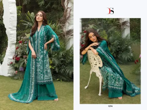 Deepsy Sobia Nazir Lawn 25 Cotton Embroidery Wholesale Pakistani Salwar Kameez Collection - Image 9